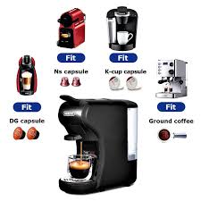 Nespresso(and compatible)/lavazza blue/lavazza espresso point/cafittaly/espresso cap/illy, tutto, etc. Espresso Coffee Machine Nespresso Dolce Gusto Capsule Cappuccino Maker 3in 1 Ebay
