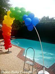 Find or create a wire base. How To Make A Balloon Arch Divine Party Concepts