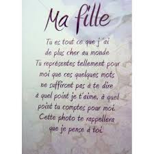 A Ma Fille Recherche Google Poeme Anniversaire Texte Anniversaire Citations Mere Fille