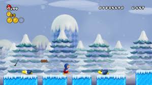 One section here sees you ducking penguins as they slide along on their bellies and another sees you. Cooligan Mario Wiki Neoseeker