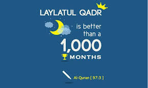 That the prophet saws said: Laylat Ul Qadr The Night Of Power