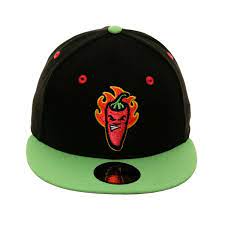 Exclusive New Era 59fifty Lake County Picantes Hat 2t Black Lime Green New Era 59fifty New Era Lime Green