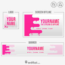 Are you searching for twitch banner png images or vector? Splash Paint Twitch And Youtube Templates