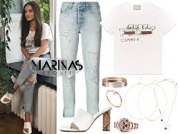 W wieku dwóch lat wraz z rodziną przeprowadziła się do polski. Marina Luczenko Szczesna Closet Instagram August 21 2017 Gucci Coco Capitan