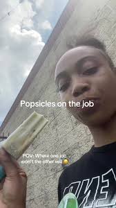 When You Start at A Job Snd They Have A Freezer Full of Popsickles