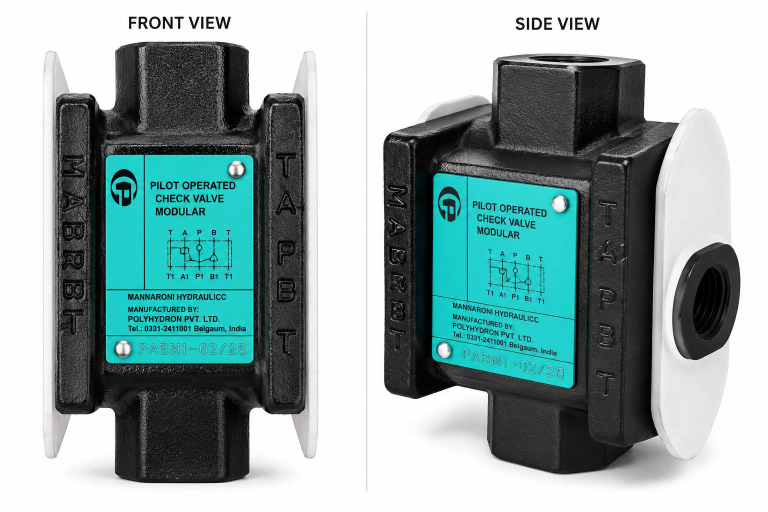 CI-20-T/S pilot check valve Balaji Hydraulic product image