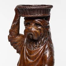 201: BLACK FOREST, Baker (Walking Scotty Dog Carrying a Basket sculpture) <  Great Estates, 24 October 2023 < Auctions