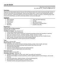 When writing your duties and responsibilities, give a detailed description of your tasks and present them in order. Best Financial Customer Service Representative Resume Example Livecareer