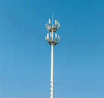 China 30M High Antenna Load Mono Pole Tower For ...