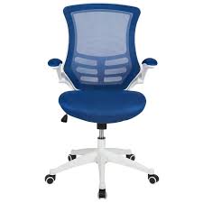 Flash Furniture Mid Back Mesh Office Swivel Chair In Blue And White Bl X 5m Wh Blue Gg Looking for other living room furniture in addition to chairs?