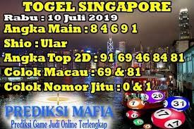 Bocoran Togel Singapore Rabu 10 Juli 2019 Kuching Mafia Sydney