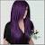 Deep Magenta Hair