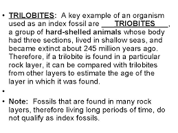 The second fatal flaw clearly reveals that at least one of those assumptions must actually be wrong because radiometric dating fails to correctly date rocks of known ages. What Are Index Fossils And How Are They Used To Determine The Absolute Age Of Sedimentary Rock