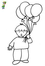 Dessin a imprimer pour fille. Imprimer Le Coloriage Avec Modele Garcon Aux Ballons Tete A Modeler