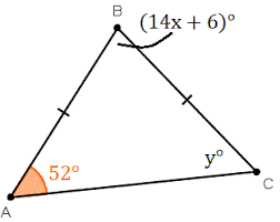 A triangle is a polygon with three sides. Abc Is An Isosceles Triangle Find The Value Of X