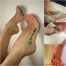 Usually, for a girl, a foot tattoo design is in the form of a vine with flowers, stars, words, names, etc. Get Beautiful Tattoo Design Inked On Your Foot Top Beauty Magazines
