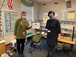 Congratulations to Mrs. Hayes...