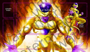 The official facebook account of bandai's dragon ball super card game. Masters Of Trade Golden Frieza Dragonball Super Dragon Ball Z Dbs Tcg Ccg Playmat Gamemat 24 Wide 14 Tall For Trading Card Game Smooth Cloth Surface Rubber Base Buy Online In Belize