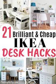 Using ideas from other standing desks on ikea hackers, i came up with my own version. 21 Awe Inspiring Ikea Desk Hacks That Are Affordable And Easy