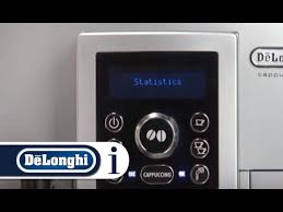 Attach the water spout to the nozzle; How To View Statistics Of Your De Longhi Ecam 23 460 S Coffee Machine Youtube