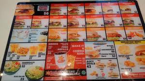 Head to your nearest carl's jr and enjoy monster biscuit, french toast dips or the guacamole bacon thickburger. At Carl S Jr Generali Tower Gran Rubina Business Park Picture Of Carl S Jr Jakarta Tripadvisor