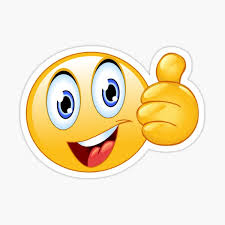 Sticker for Sale avec l'œuvre « Emoji pouce levé » de l'artiste Yourdukan |  Redbubble