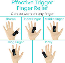 The crooked finger shows that it is giving up some of its strength to the other. Amazon Com Vive Trigger Finger Splint Support Brace For Middle Ring Index Thumb And Pinky Straightening Curved Bent Locked And Stenosing Tenosynovitis Hands Tendon Lock Release Stabilizer Knuckle Wrap Industrial