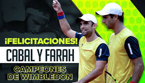 Con esta derrota, cabal y farah acumulan cuatro semifinales perdidas en el torneo. Juan Sebastian Cabal Robert Farah Wimbledon On Line En Vivo Historico Juan Sebastian Cabal Y Robert Farah Son Campeones De Wimbledon Deportes Caracol Radio