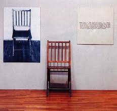 Konceptualna Umetnost Joseph Kosuth Art Chair Conceptual Art