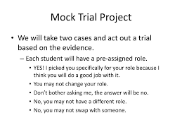 Ppt In Your Interactive Notebook Unit Day 3 10 Mock Trial Powerpoint Presentation Id 2401536