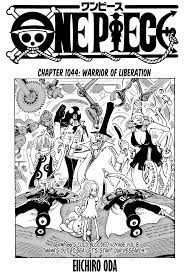 One Piece Manga - Chapter 1044 - Manga Rock Team - Read Manga Online For  Free