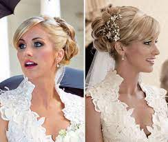 Bridal Hairstyles With Veil Kendra Wilkinson Wore Her Hair In Soft Romantic Curls Celebrity Wedding Hair Simple Wedding Hairstyles Trendy Wedding Hairstyles