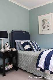Cream is a perfect complimentary colour to duck egg blue as both colours are pastel shades (almost any pastel colour will compliment duck egg blue). Dulux Duck Egg Blue Blue Bedroom Walls Blue Boys Bedroom Spare Room Colour Ideas