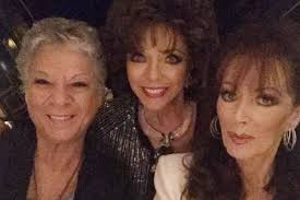Dame joan collins has spoken about her heartbreak over sister jackie collins' death, admitting that she finds the subject difficult to talk about. Joan Collins Discovers Emotional Picture Of Sister Jackie Weeks Before She Died Mirror Online
