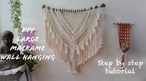 | driftwood is a whimsical and charming medium when. Large Macrame Wall Hanging Tutorial Easy Diy For Macrame Beginners Large Macrame Wall Hanging Macrame Wall Hanging Tutorial Macrame Wall Hanging