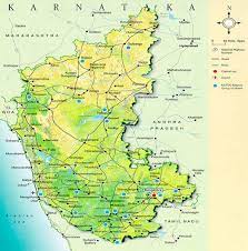 Detailed map of tamil nadu and neighboring regions. Tourist Map Of Karnataka Map Of Karnataka State Karnataka Map