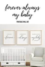 I Ll Love You Forever Printable Digital Download Nursery Wall Art Nursery Decor Baby Shower Nursery Wall Decor Boy Nursery Wall Art Boy Baby Girls Nursery