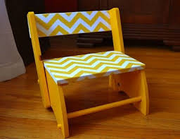 Chevron Children S Chair Mod Podge With Fabric Childrens Chairs Kids Chairs Diy Furniture