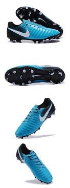 Nike News Tiempo Legend 7 Fg Men Football Boot Blue Black Botines Futbol Nike Botines