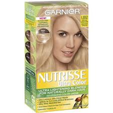 Garnier Nutrisse Ultra Color Nourishing Hair Color Creme Lb2 Ultra Light Natural Blonde 1 Kit Walmart Com Blonde Hair At Home Natural Blondes Nourishing Hair