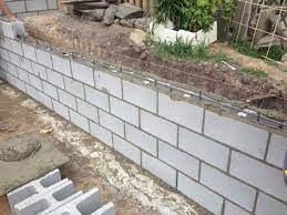 Whether used for an outdoor garden wall or as an interior basement wall, paint provides one answer for dressing up the boring gray blocks. Bildergebnis Fur Cmu Block Design Plans Cinder Block Garden Wall Cinder Block Garden Garden Wall Designs