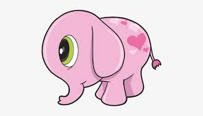 Learn how to draw an elephant with simple step by step instructions. Kids Stickers Pink Elephant Cute Easy Drawings Elephants Transparent Png 484x392 Free Download On Nicepng