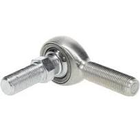 Ball Joint Linkage Spherical Rod End: 1/2-20" Shank Thread, 1/2" Rod ID,  1-5/16" Rod OD, 1-1/2" Shank Length, 16,242 lb Static Load Capacity