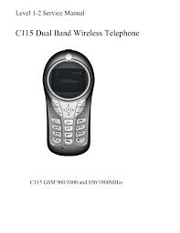 Motorola C115 Service Manual