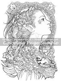 This adela coloring page is the most beautiful among all coloring sheets. Art Of Meadowhaven Coloring Page Elvish By Saimain On Deviantart