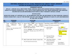 6 (h) tuntutan seksyen 132 dan 133 melebihi amaun jumlah cukai yang dikenakan. Http Www Hasil Gov My Pdf Pdfam Kriteria Bncp Dianggap Tidak Lengkap Pdf