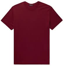 Download Red Slim Fit Silk And Cotton Blend Jersey T Shirt Loro Piana Shirts Shirt Print Design T Shirt
