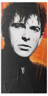 Peter Gabriel So Album Beach Towel by Helen Soto