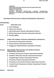 Fasilitator menyampaikan paparan tentang pengertian, manfaat, tahapan, jenis dan ruang lingkup sop 4. Pedoman Penyusunan Standar Operasional Prosedur Pdf Free Download