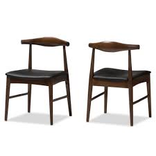 We did not find results for: Set Of 2 Winton Mid Century Modern Walnut Wood Dining Chairs Black Brown Baxton Studio Target